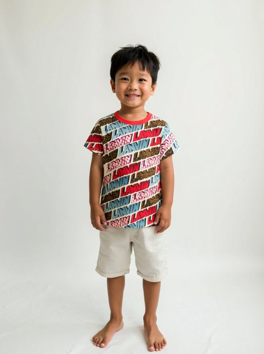 NWT 2022 Cotton Print T-Shirt, Size 5