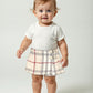 Wool Plaid Kilt, Size-6 Months