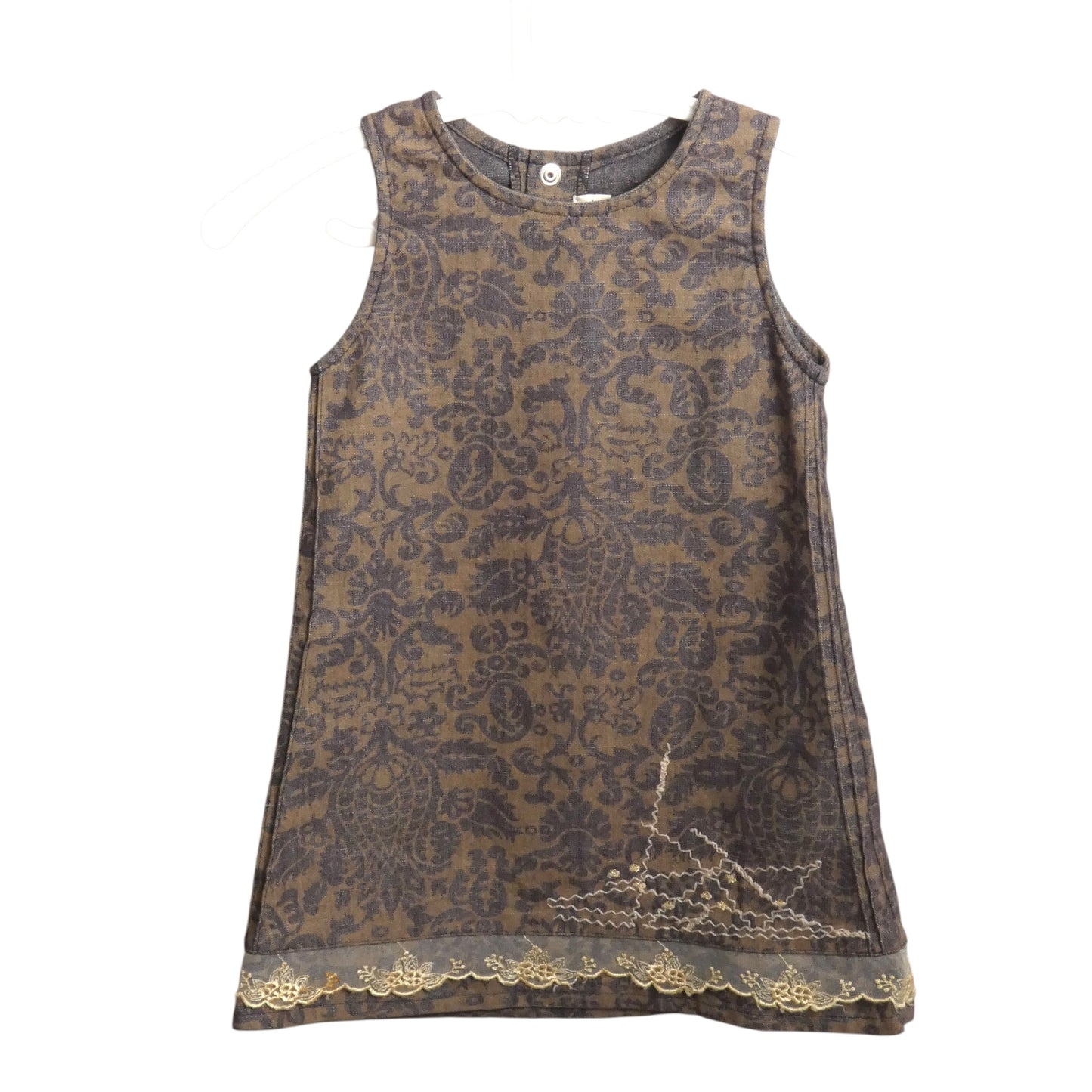 Denim Print Jumper, Size-3 A