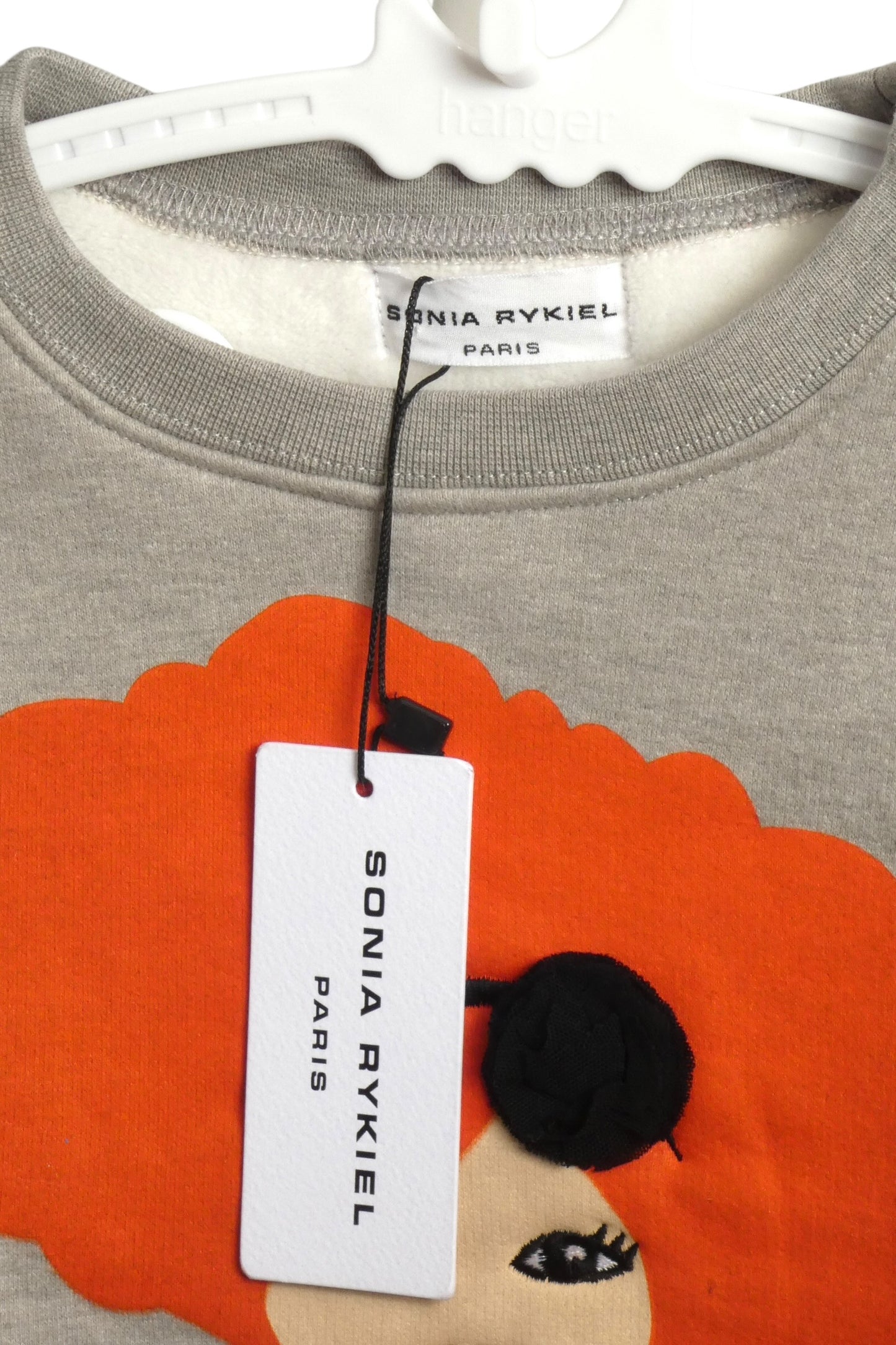 NWT Novelty Print Sweatshirt, Size-6 Years