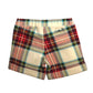 NWT Cuffed Plaid Shorts, Size 4