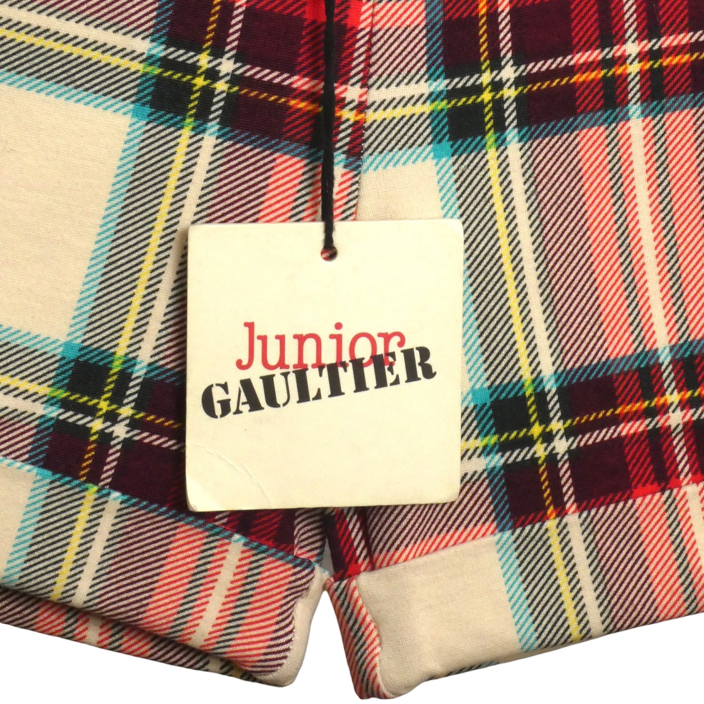 NWT Cuffed Plaid Shorts, Size 4