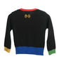 1990s Multi Color Wool Cardigan, Size 6