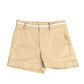 Khaki Cotton Shorts, Size 6 Months