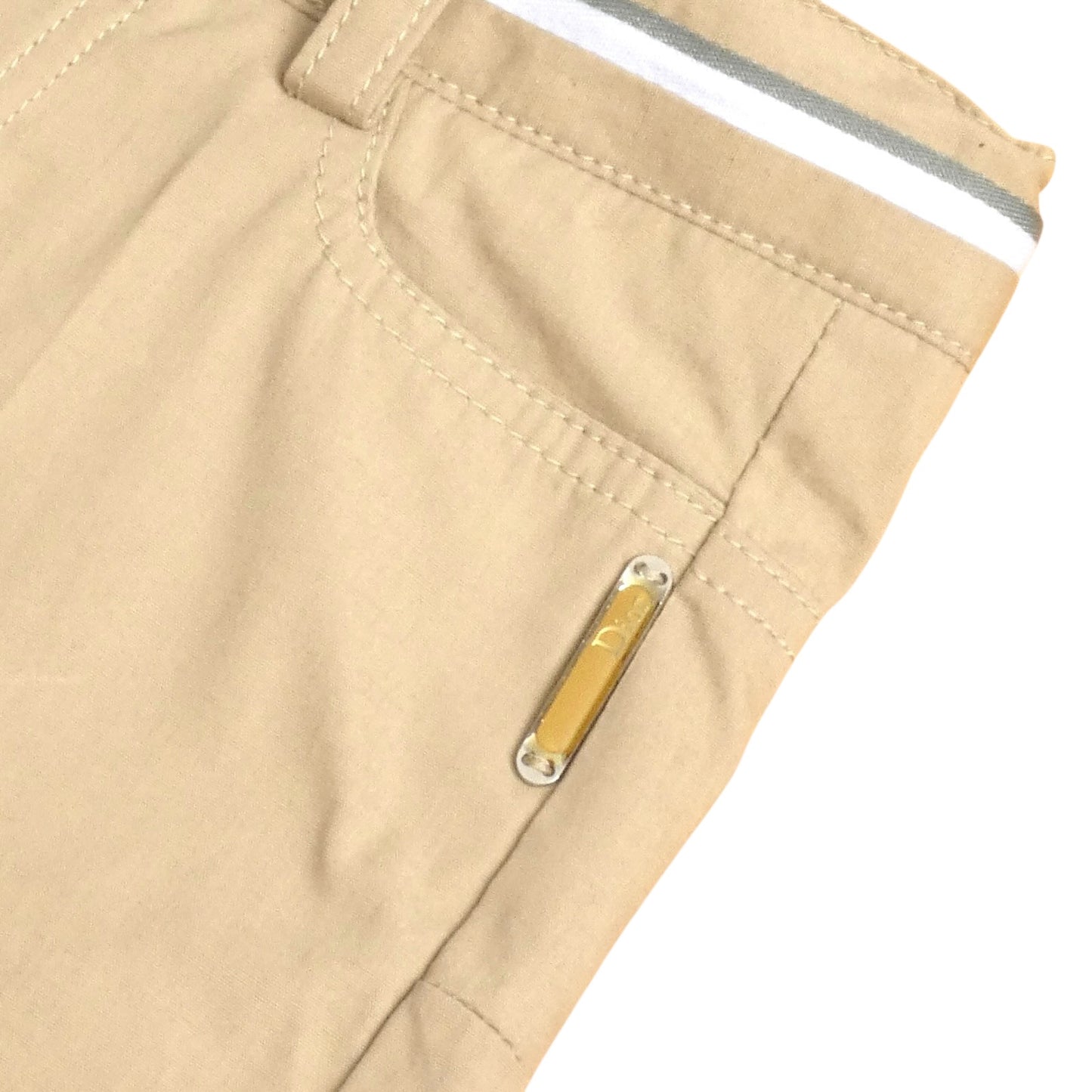 Khaki Cotton Shorts, Size 6 Months