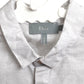 Grey Cotton Camo Print S/S Shirt, Size 4