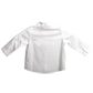 NWT White Cotton L/S Shirt, Size 6 Months