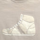 Tan Sneaker Print T-Shirt, Size 6 Months