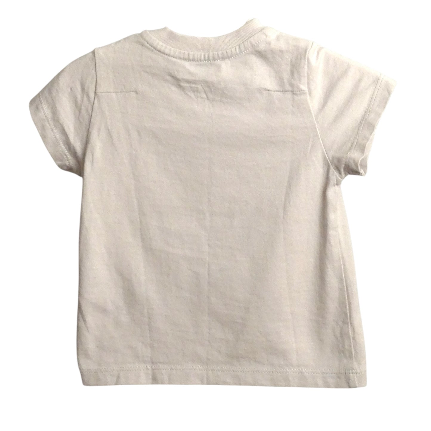 Tan Sneaker Print T-Shirt, Size 6 Months