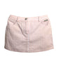 Pink & White Striped Cotton Skirt, Size 2