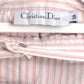 Pink & White Striped Cotton Skirt, Size 2