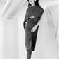 1977 Brown Sueded Wrap Dress, Size 6
