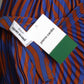 1981 Multi Color Pleated Halter Dress, Size 6