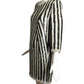 1985 Black & White Sequin Cocktail Dress, Size 10