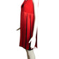 2003 Red Satin Carwash Dress, Size 4