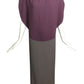 1970s Colorblock Crepe Dress, Size 8