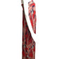 1990s Printed Silk Chiffon Evening Dress, Size 2