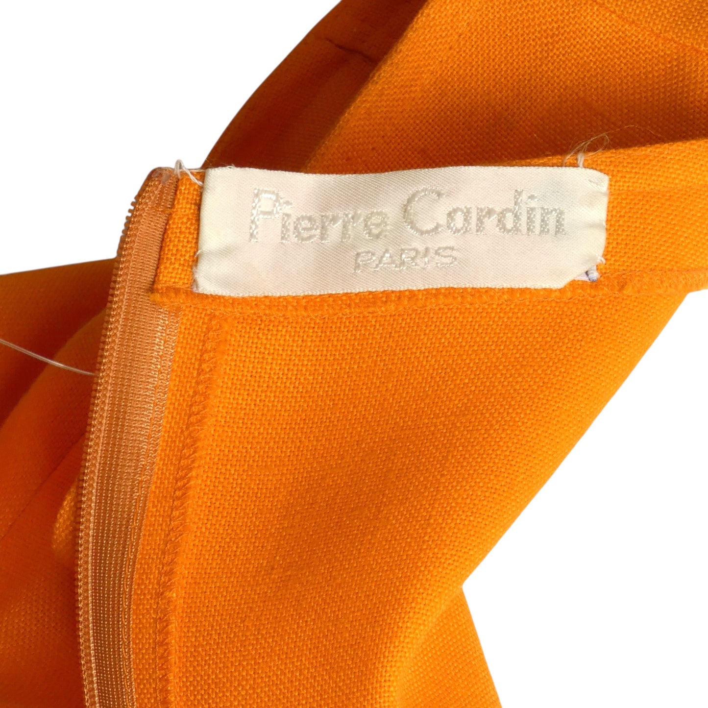 2002 Orange Cutout Trapeze Dress, Size 4