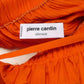 2009 Orange Plisse Pleated Hoop Dress, Size 6