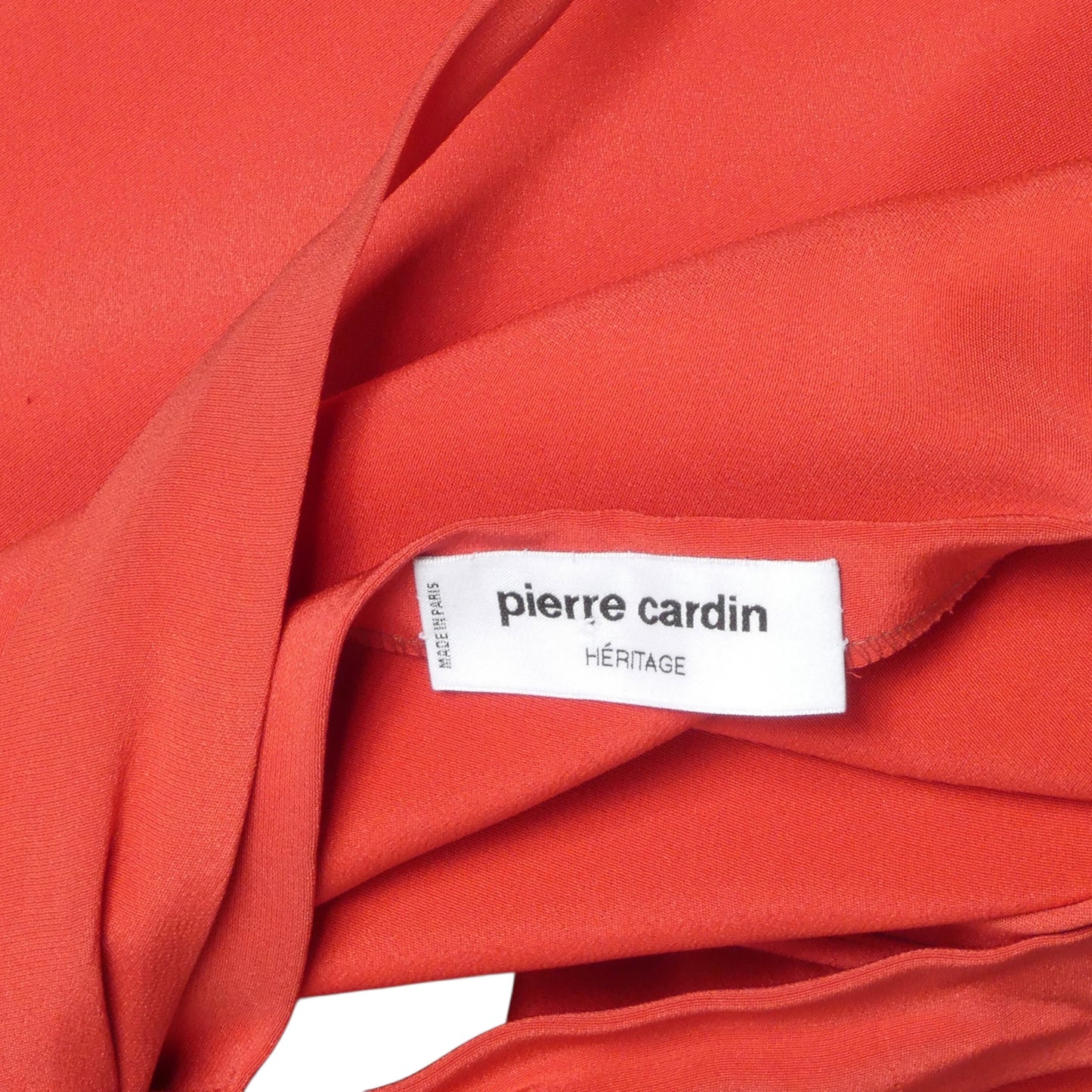 1990s Red Bias Cut Silk Gown, Size 4