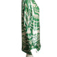 1989 Green & Ivory Sequin Cocktail Dress, Size 10