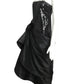 1990s Black Sequin & Taffeta Evening Gown, Size 4
