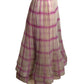 1980s Silk Organza Pleat Skirt, Size 6