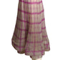 1980s Silk Organza Pleat Skirt, Size 6