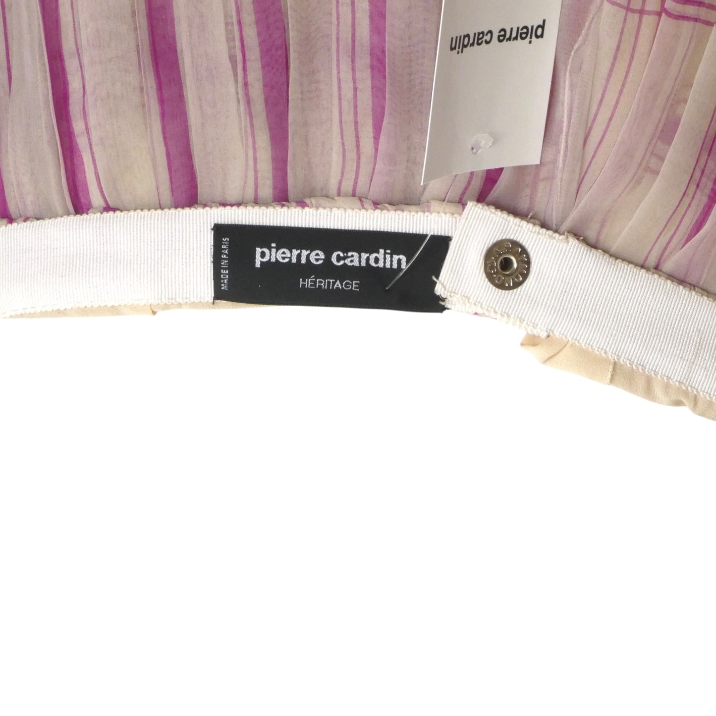 1980s Silk Organza Pleat Skirt, Size 6