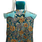 2011 Teal Pannier Skirt & Dress, Size 2