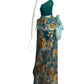 2011 Teal Pannier Skirt & Dress, Size 2