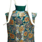 2011 Teal Pannier Skirt & Dress, Size 2