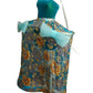2011 Teal Pannier Skirt & Dress, Size 2