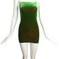 2011 Green Pannier Skirt & Dress, Size 2