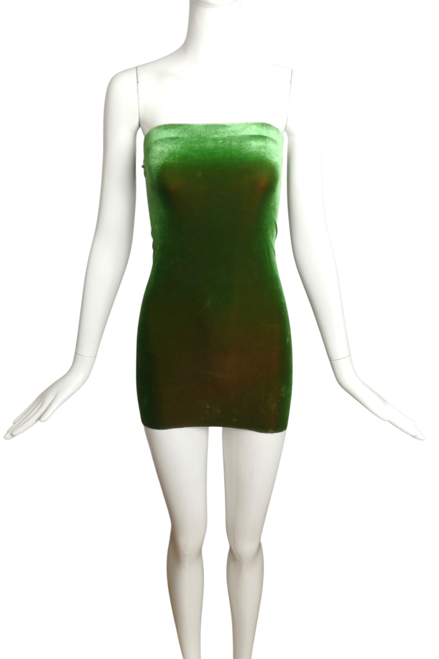 2011 Green Pannier Skirt & Dress, Size 2