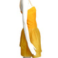 2013 Yellow Chenille & Organza Mini Dress, Size 2