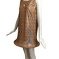 2009 Multi Color Printed Knit Hoop Dress, Size 8