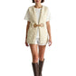 2008 Ivory Boucle  Knit Vest, Size 10