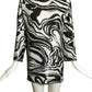 1989 Sequin & Rhinestone Mini Dress, Size 10