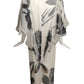 2006 Floral Print Chiffon Gown, Size 10