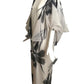 2006 Floral Print Chiffon Gown, Size 10