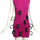 2009 Pink Wool & Rubber Dress, Size 4