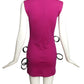 2009 Pink Wool & Rubber Dress, Size 4