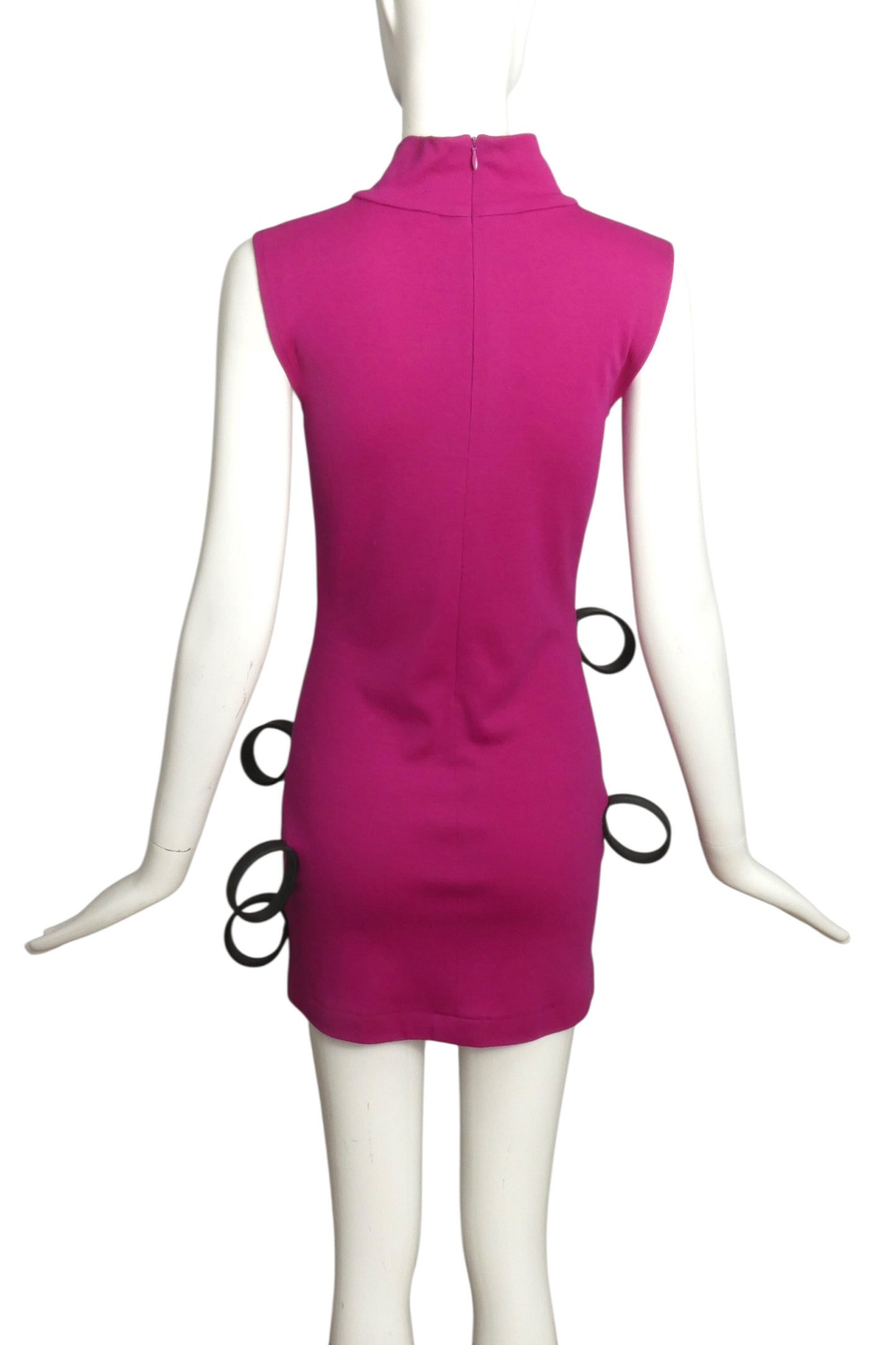 2009 Pink Wool & Rubber Dress, Size 4