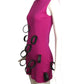 2009 Pink Wool & Rubber Dress, Size 4