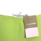 2009 Green Crepe & Feather Dress, Size 8