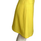 1998 Yellow Rayon A-Line Skirt, Size 8