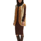 1998 Ombre Faux Fur Vest, Size 6