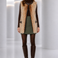 1998 Ombre Faux Fur Vest, Size 6