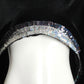 2007 Black Velvet Cutout Hoop Pant Ensemble, Size 6
